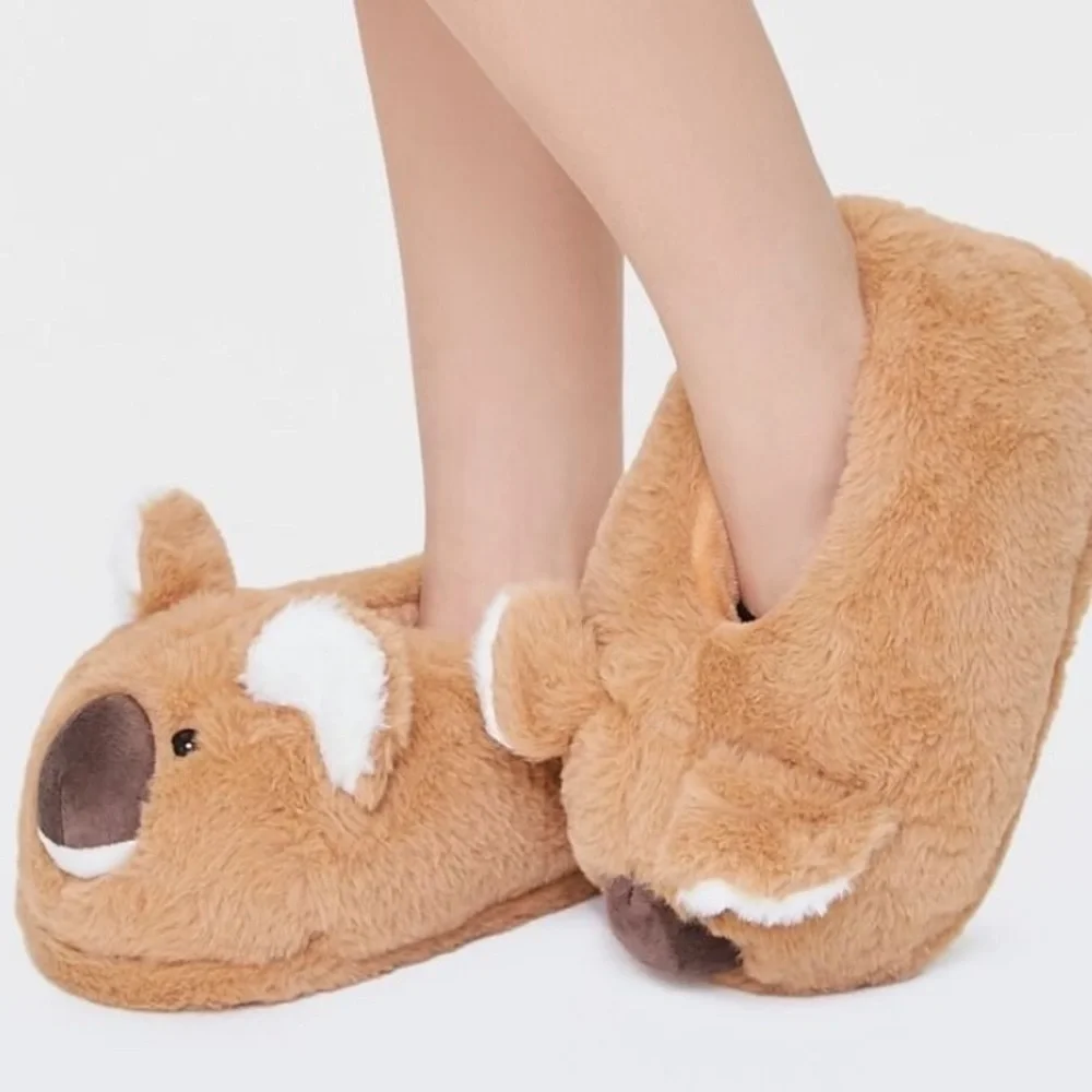 NEW| Plush Koala Indoor Slippers - Picture 4 of 4
